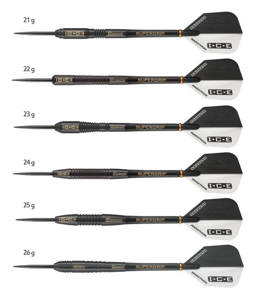 Rzutki Harrows Black ICE 90% Steeltip